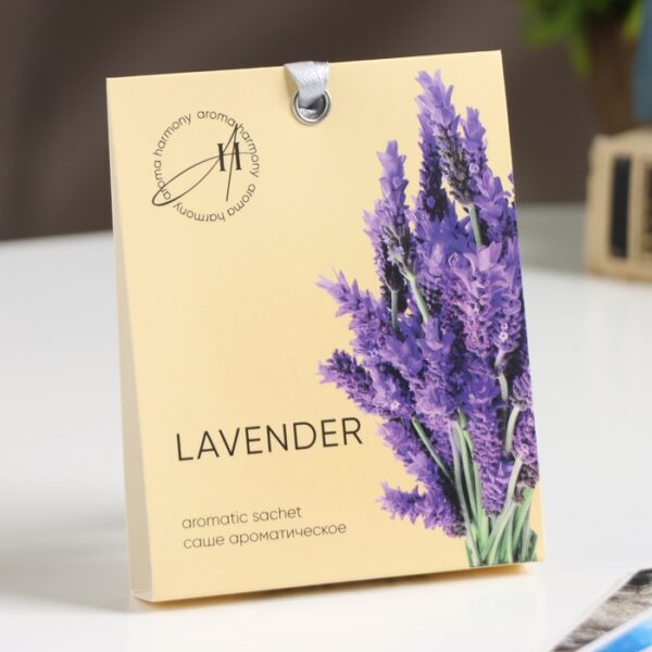 Саше ароматическое Spring "Lavender", лаванда, эвкалипт, розмарин, 10  г