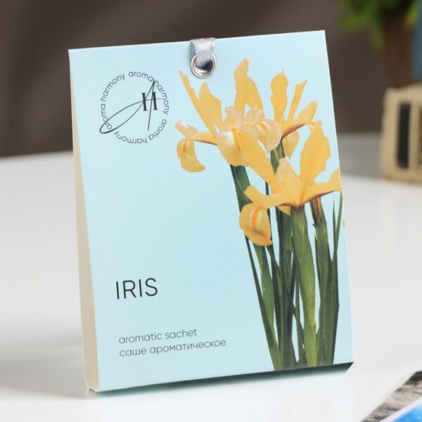 Саше ароматическое Spring "Iris", ирис, перец, гранат и амбра 10  г