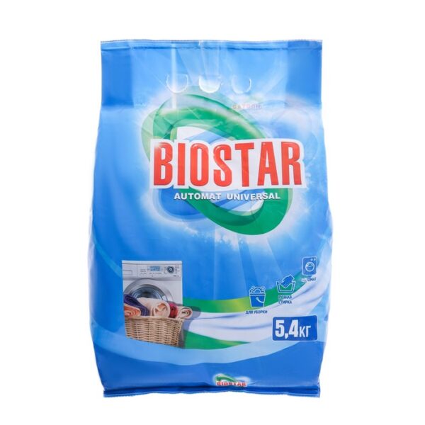 Стиральный порошок "Biostar" автомат, 5,4 кг