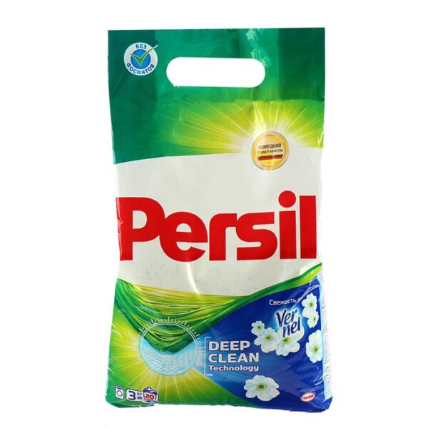 Порошок стиральный PERSIL автомат Эксперт Свежесть Вернеля 3кг