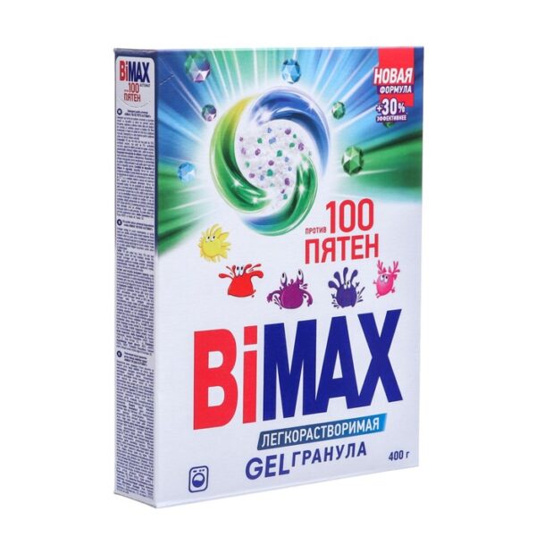 Стиральный порошок BiMax "100 пятен", автомат, 400 г