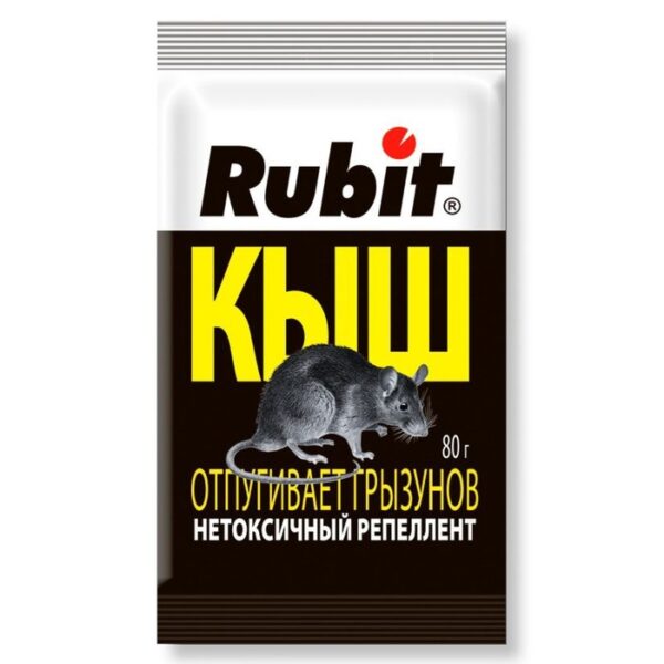 Саше-пакет "Rubit", от грызунов, "КЫШ", 80 г