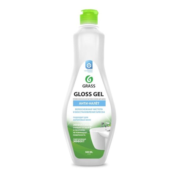 Чистящее средство Grass Gloss Gel, гель, для ванной комнаты, 500 мл