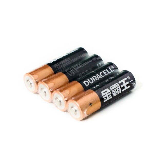 Батарейка алкалиновая Duracell Basic (CH), AA, LR06-4S, 1.5В, спайка, 4 шт