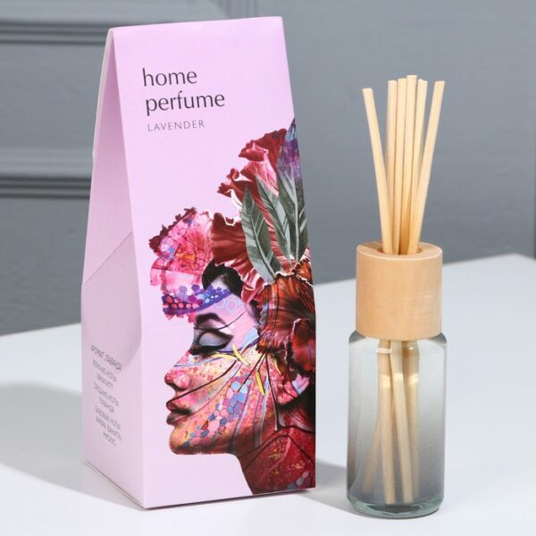 Диффузор ароматический «Home perfume», аромат лаванда, 30 мл.